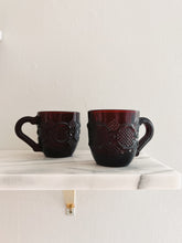 Load image into Gallery viewer, Red Glass Mugs
